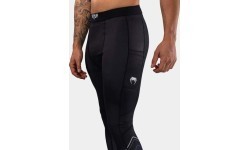 Леггинсы Venum Streamline, черно-белые
