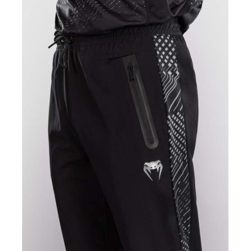 Sporta bikses Venum Midnight Fury – melna/pelēka/sudraba