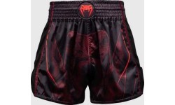 Шорты для тайского бокса Venum Spectre, черные/красные