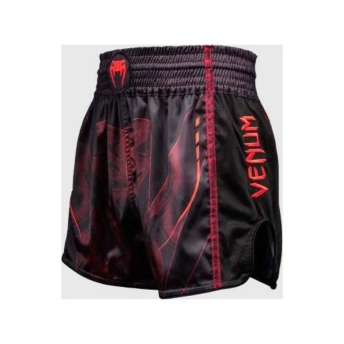 Шорты для тайского бокса Venum Spectre, черные/красные