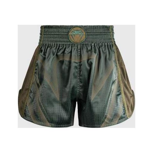 Muay Thai šorti Venum Stealth, haki/tumši zaļi