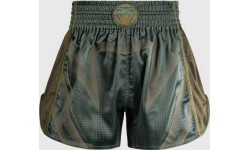 Muay Thai šorti Venum Stealth, haki/tumši zaļi