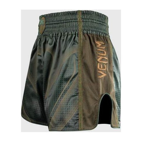 Muay Thai šorti Venum Stealth, haki/tumši zaļi