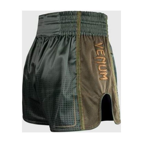 Muay Thai šorti Venum Stealth, haki/tumši zaļi