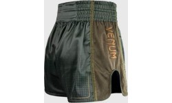 Muay Thai šorti Venum Stealth, haki/tumši zaļi