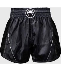 Venum Stealth Muay Thai Shorts - Black/White