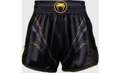 Venum Streamline Muay Thai šorti, melni/zelta