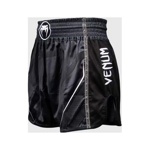 Venum Stealth Muay Thai Shorts - Black/White