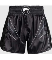 Venum Streamline Muay Thai šorti – melni/balti