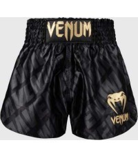 Venum Contender XT Muay Thai šorti, melni/zelta
