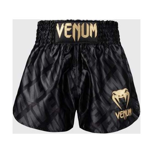 Venum Contender XT Muay Thai šorti, melni/zelta