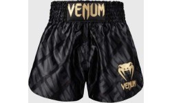 Venum Contender XT Muay Thai Shorts – Black/Gold