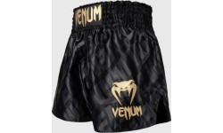 Venum Contender XT Muay Thai šorti, melni/zelta