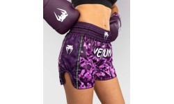Venum Iris Muay Thai Shorts - Plum/pink
