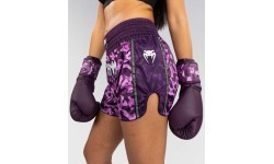 Venum Iris Muay Thai Shorts - Plum/pink
