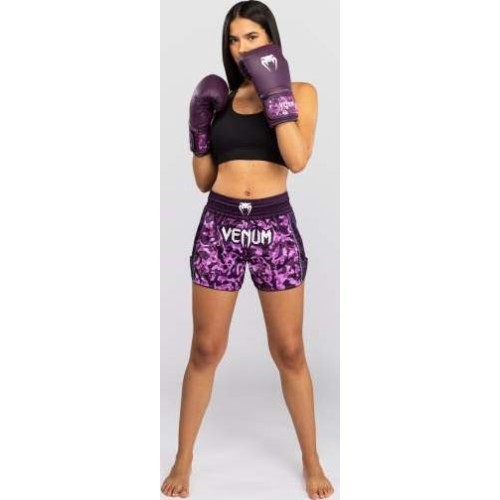 Venum Iris Muay Thai Shorts - Plum/pink