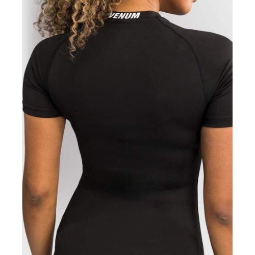 Venum Halo Women's Rashguard Short Sleeves - Black