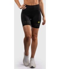 Venum Lazer Women's Compression Shorts - Black/Yellow