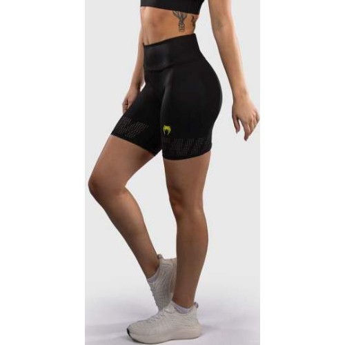 Женские компрессионные шорты Venum Lazer, черно-желтые