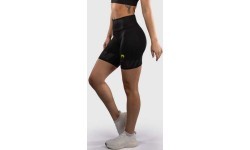 Женские компрессионные шорты Venum Lazer, черно-желтые