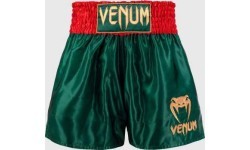 Venum Classic Muay Thai Shorts - Deep Forest Green