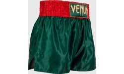 Venum Classic Muay Thai šorti, tumši zaļi