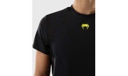 Venum Lazer Women's Dry Tech T-Shirt - Black/Yellow
