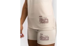 Venum Serpenti Dry-Tech sieviešu T-krekls, ziloņkaula / bordo