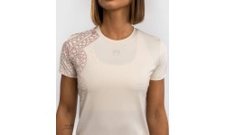 Venum Serpenti Dry-Tech sieviešu T-krekls, ziloņkaula / bordo