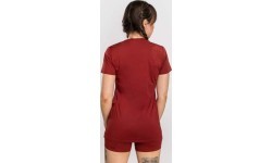 Venum Serpenti Women’s Dry-Tech T-Shirt - Burgundy/Ivory