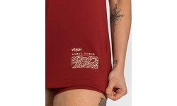 Женская футболка Venum Serpenti Dry-Tech, бордовый/слоновая кость