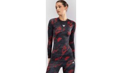Venum x Sophia Rose sieviešu rašgārds ar garām piedurknēm Urban Red Camo