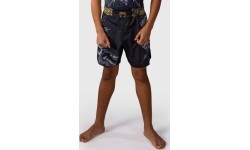 Venum Wolf Atak Kids Fightshorts - Black/Grey