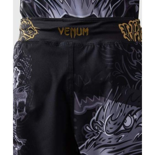 Venum Wolf Atak Kids Fightshorts - Black/Grey