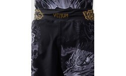 Детские шорты для единоборств Venum Wolf Atak, чёрно-серые