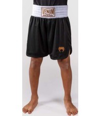 Детские боксёрские шорты Venum Classic – чёрные/золотые