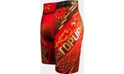Мужские шорты Vale Tudo UFC Unrivaled by Venum Ilia Topuria, красные
