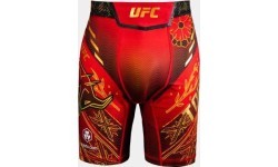 Мужские шорты Vale Tudo UFC Unrivaled by Venum Ilia Topuria, красные