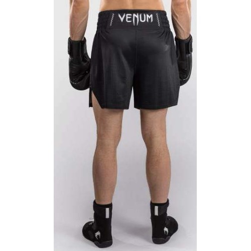 Venum Stealth Boxing Shorts - Black/White