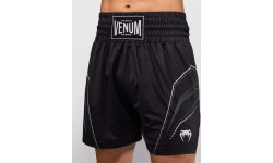 Venum Streamline Boxing Shorts - Black/White