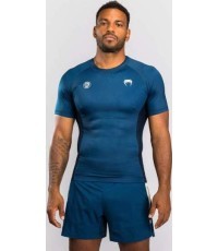 Venum x Roger Gracie Academy Short Sleeve Rashguard - Blue