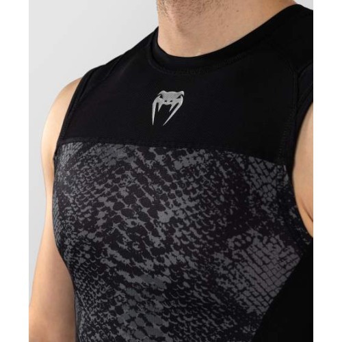 Venum G-Fit Scales bezpiedurkņu rashguard, melns/antracīta pelēks