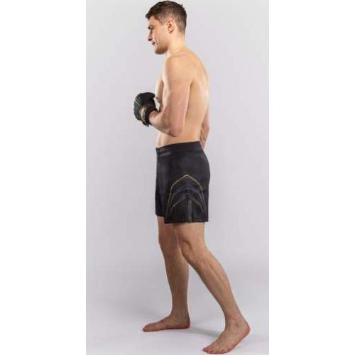 Venum Streamline MMA šorti - melni/zelta