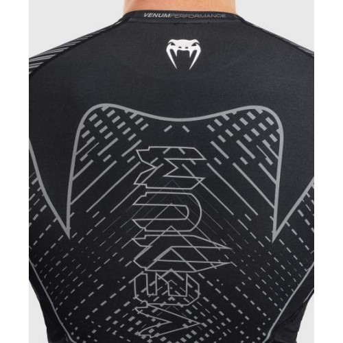 Venum Midnight Fury rashguard krekls ar garām piedurknēm – melns/pelēks/sudraba