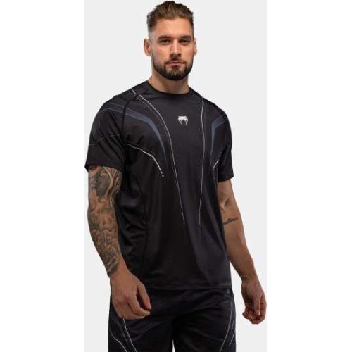 T-krekls Venum Streamline Dry-Tech, melns/balts