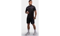 T-krekls Venum Streamline Dry-Tech, melns/balts