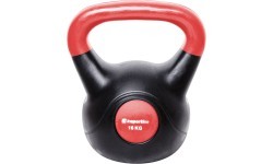 Виниловая гиря с цементным наполнителем inSPORTline Vin-Bell Dark 16 кг