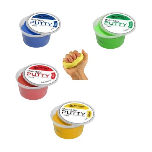 Terapeitiskā masa Therapy Putty - Dzeltens