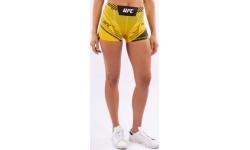 UFC Venum Authentic Fight Night Women's Vale Tudo Shorts - Short Fit - Yellow
