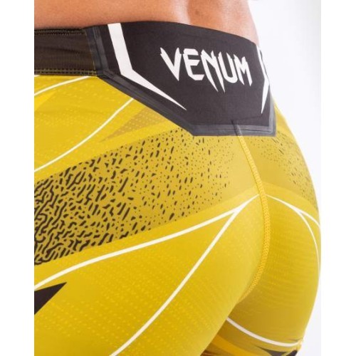 UFC Venum Authentic Fight Night Women's Vale Tudo Shorts - Short Fit - Yellow